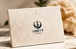 Ivory Unity Umrah gift box for the Baraka Umrah gift